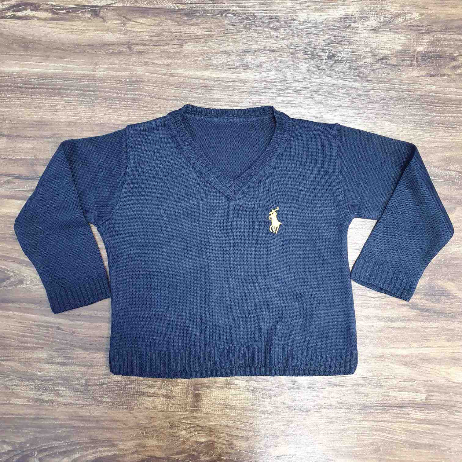 Suéter Infantil Azul Marinho