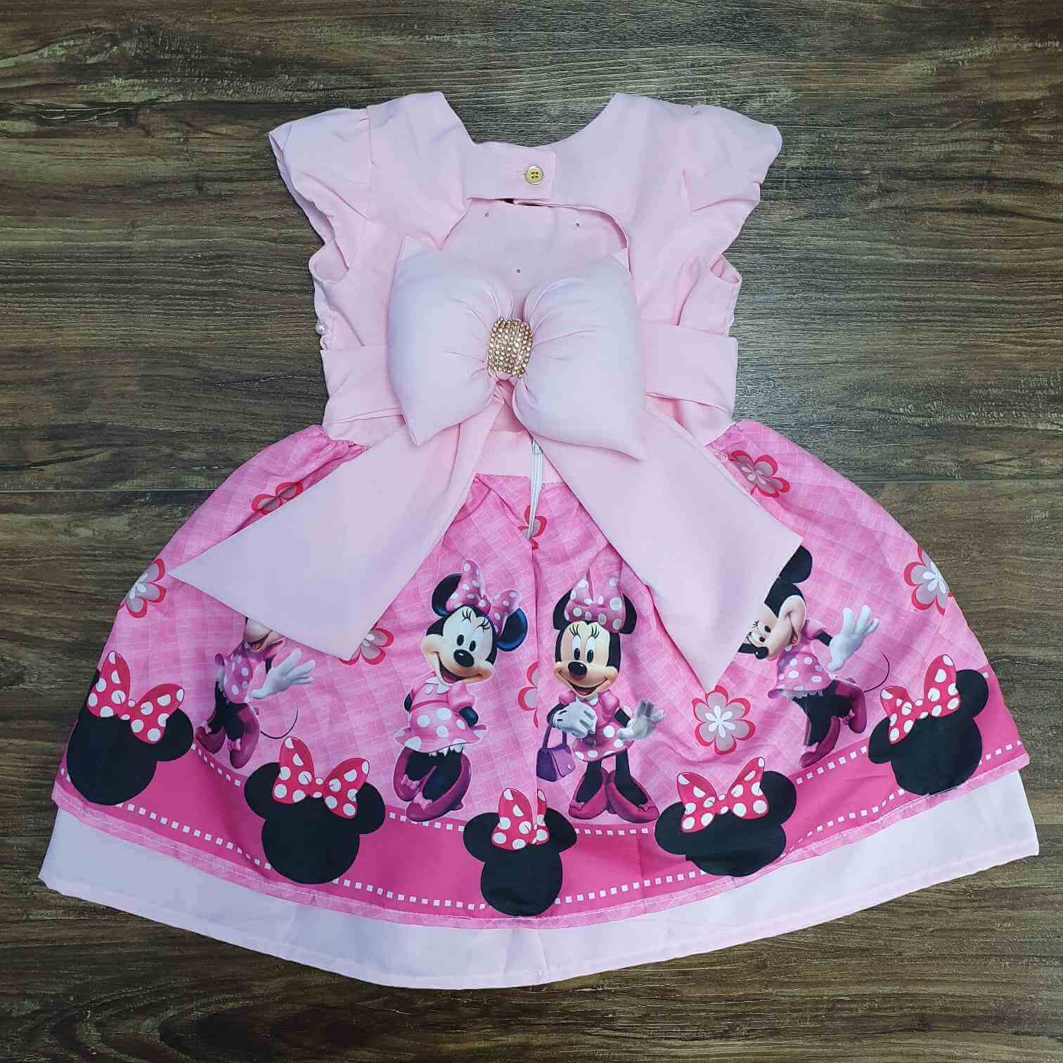 Vestido Minnie Infantil