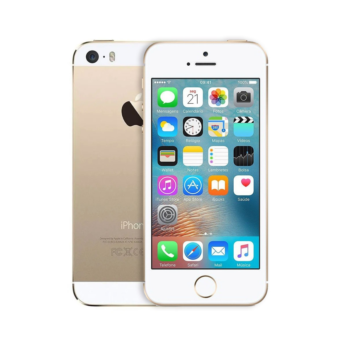 Smartphone Apple iPhone 5s 64GB 4G 8MP - Seminovo