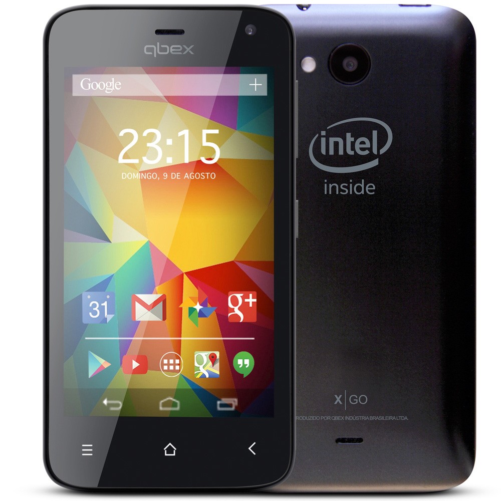 Smartphone Intel  X Go Hs011 Dual 3g Android Novo