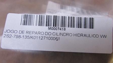 JOGO DE REPARO DO CILINDRO HIDRAULICO VW 2S2-798-135/K01127100061
