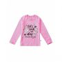 Blusa Infantil com Proteção UV 50+ Rosa Let