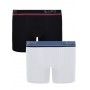 Cueca Infantil Boxer Kit com 2 cuecas Branca e Preta - Lupo