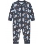 Pijama Infantil Masculino Cinza Estampado Inverno Kyly