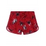 Shorts Infantil Feminino Vermelho Dog Frenchies - Malwee