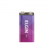 Bateria Recarregável 9V Elgin