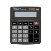 Calculadora de Mesa 12 Dígitos Pequena TC05 Preta Tilibra