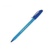 Caneta Esferográfica Fina 0.7mm Azul Paper Mate Kilometrica