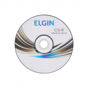 Mídia CD-R 700mb/80 min 52x Printable Elgin