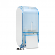 Dispenser de Sabonete com Reservatório 800mL Glass Azul Urban Premisse
