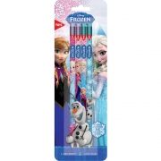 Lápis Grafite HB Nº2 Sextavado com Borracha Frozen 4 unidades Tris