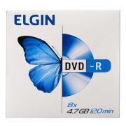 Mídia DVD-R 4.7GB/120 min 16x com Envelope Elgin