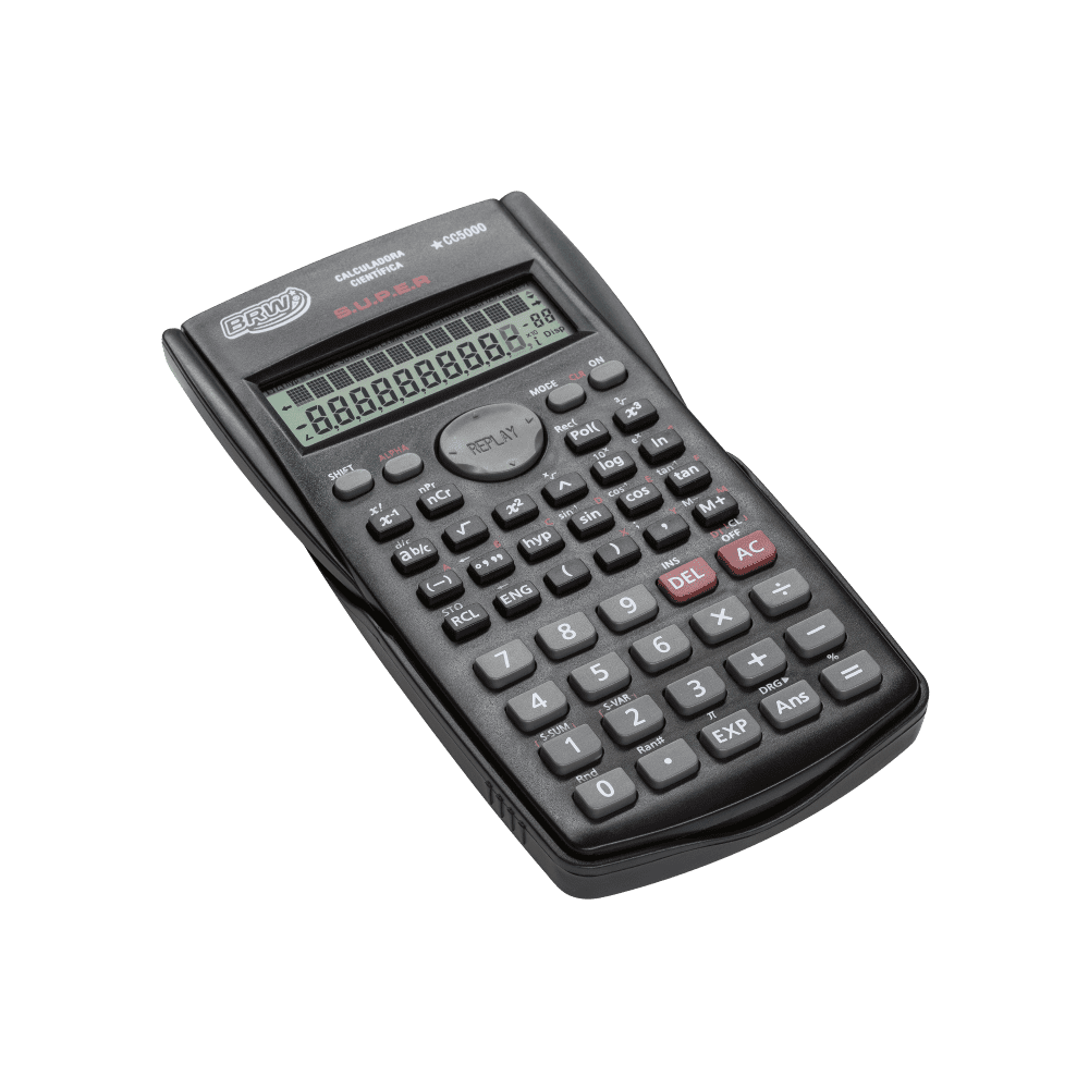 Calculadora Cientifica 10+2 digitos CC5000 Preta BRW