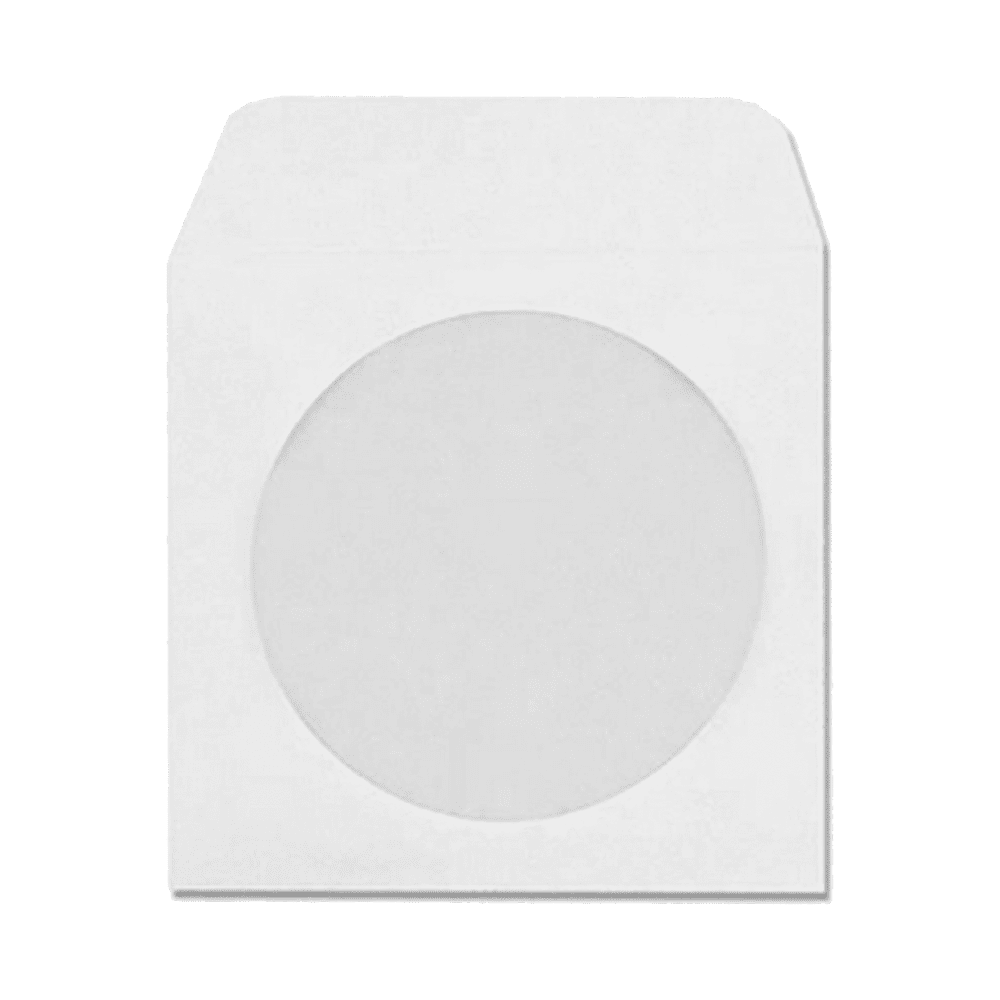 Envelope Branco para CD/DVD com Visor 126mm x 126mm 75g 6115 Ipecol