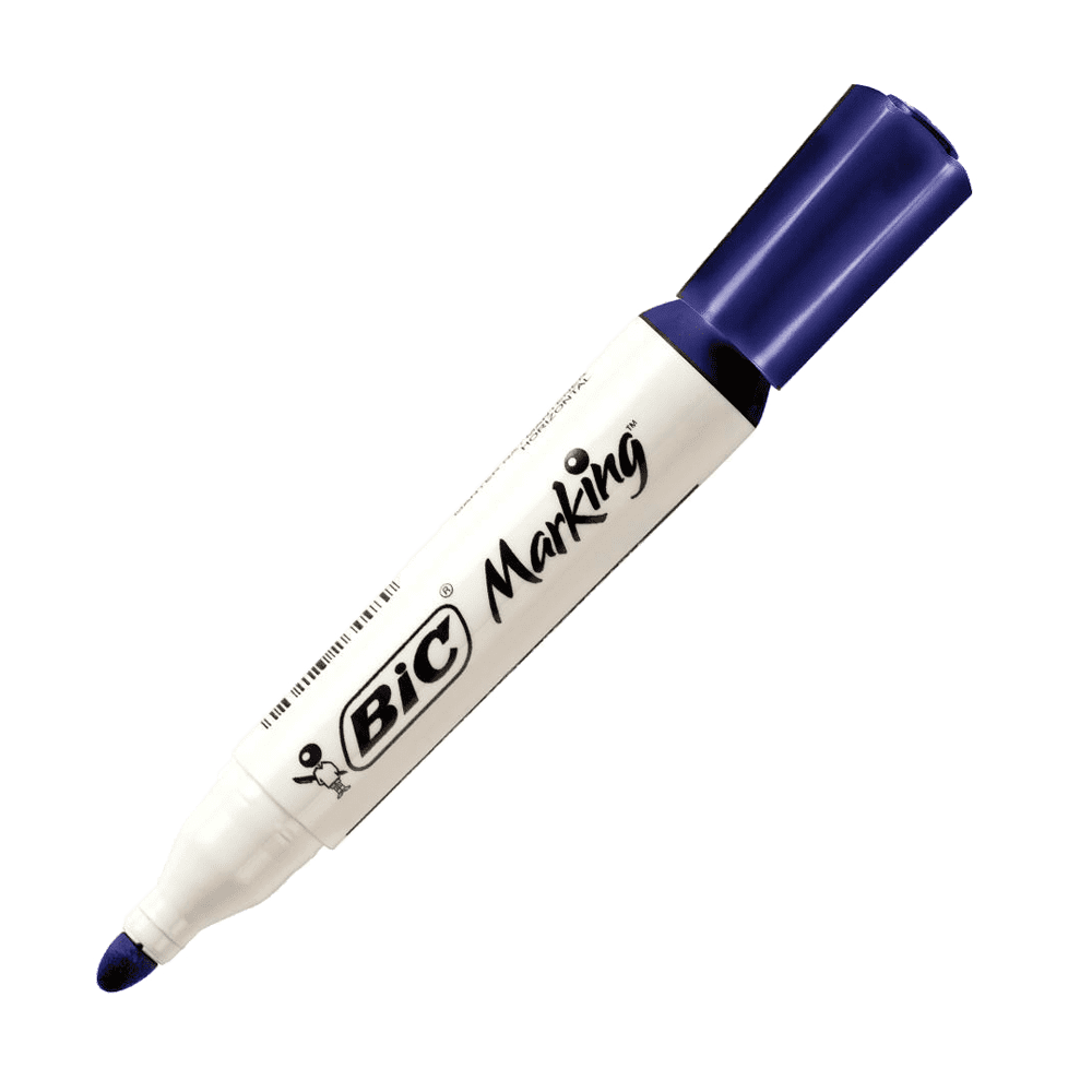 Marcador para Quadro Branco  Azul Bic Marking