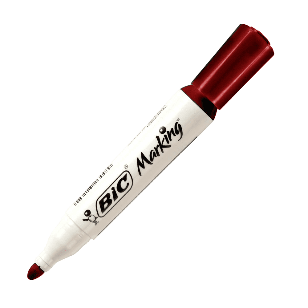 Marcador para Quadro Branco  Vermelho Bic Marking