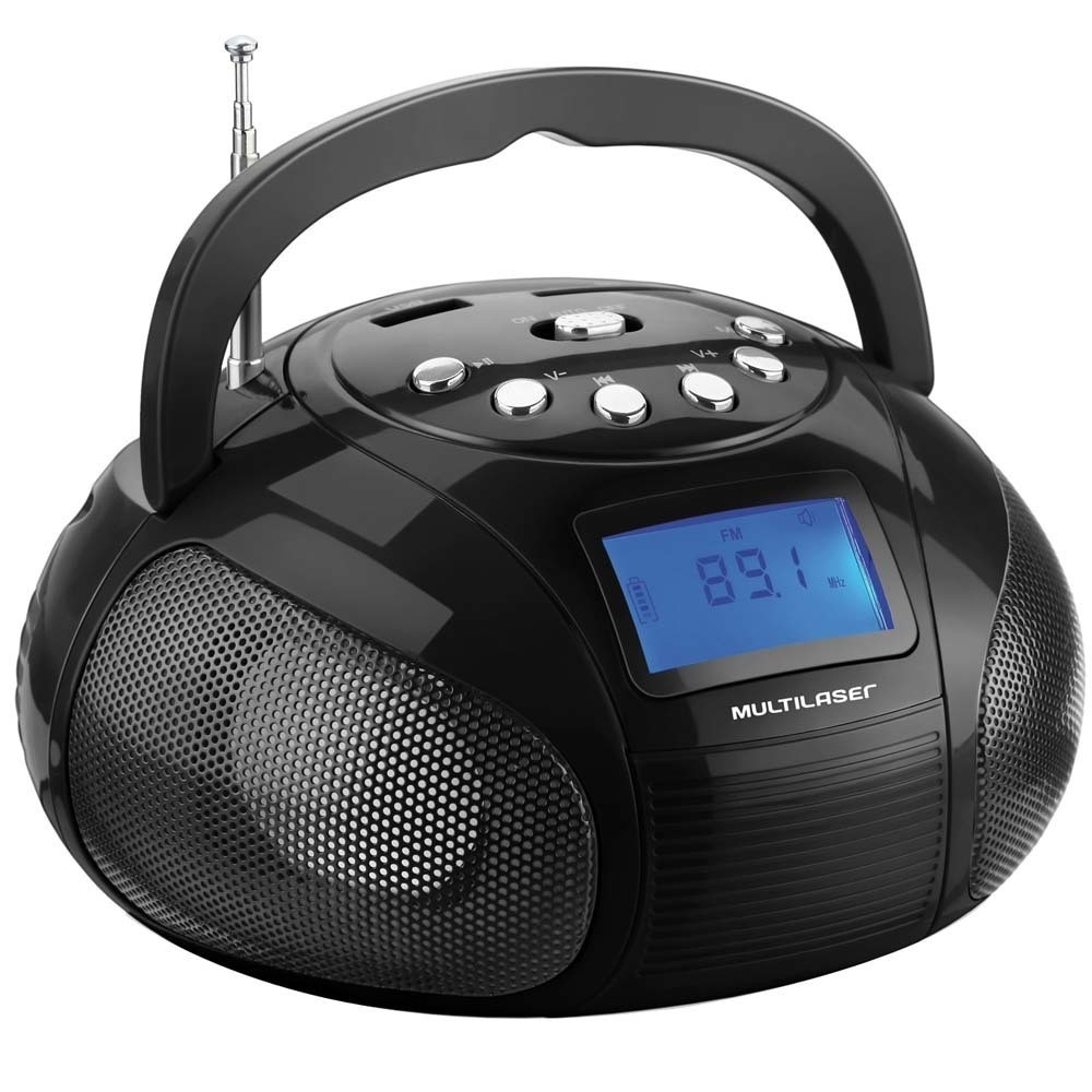 Radio Portatil Multilaiser SP145 MP3/USB Black