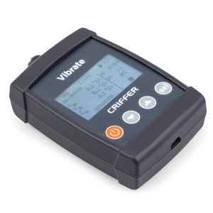 Vibrate: Occupational Vibration Meter for Whole Body Vibration (VCI) and Hand-Arm Vibration (VMB).