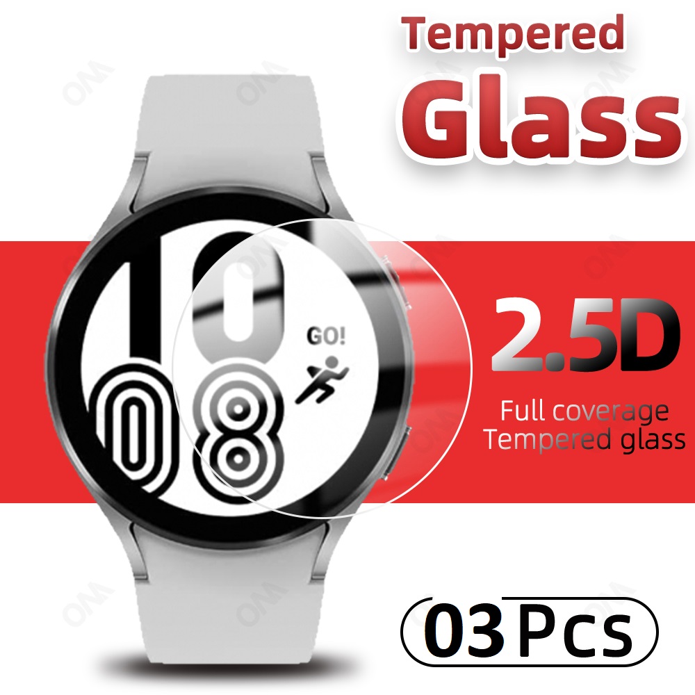 Película Compatível Com Samsung Galaxy Watch 4 BT 44mm - 03 Unidades