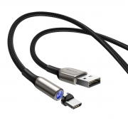 Cabo Type-C / USB Baseus Magnético Zinco 2A 1M