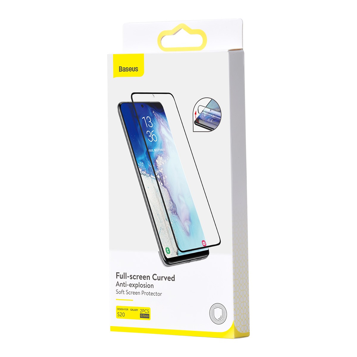 2 Películas Protetora Samsung Galaxy S20 3D 0.15 mm Baseus
