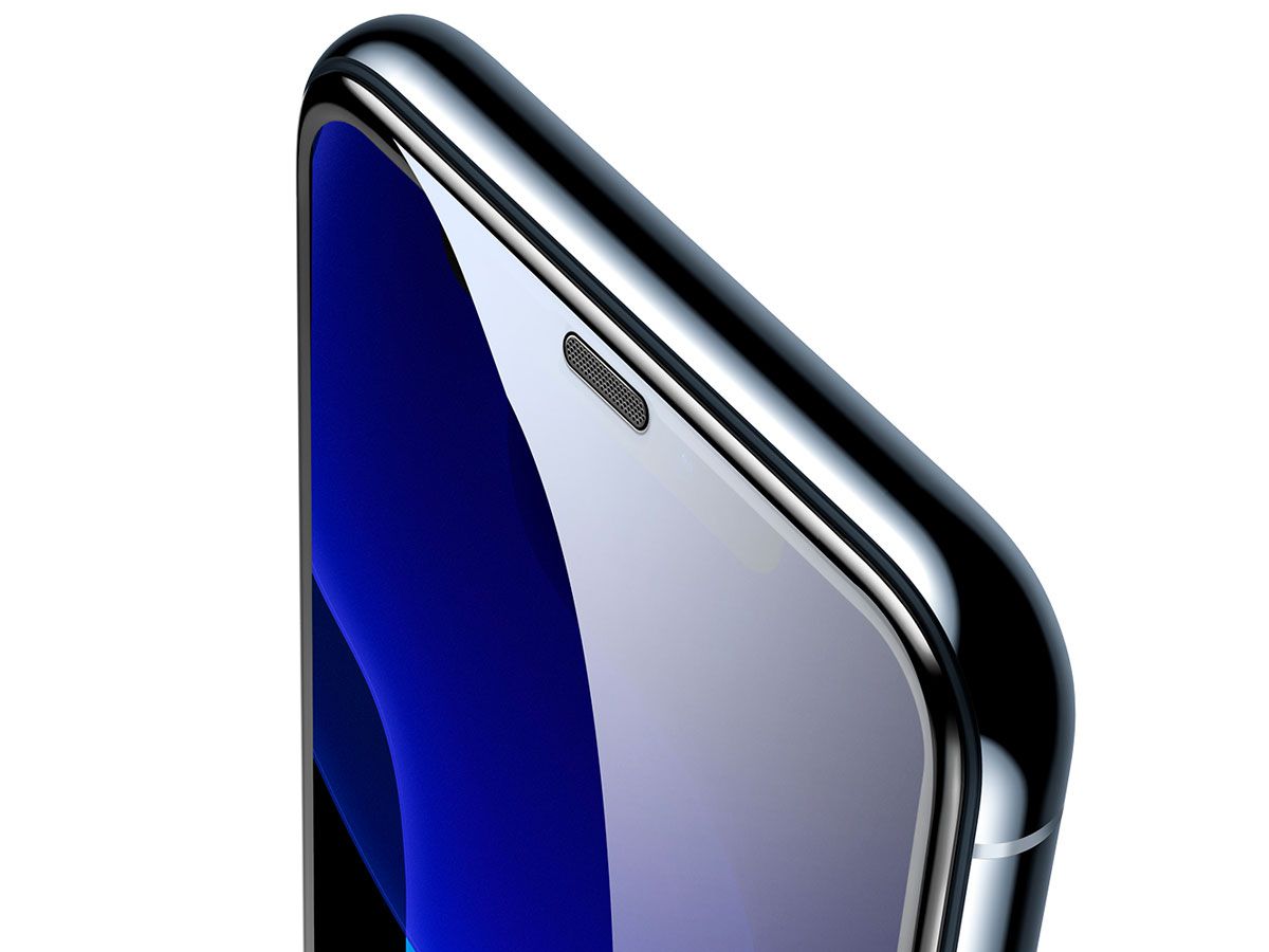 2 Películas Protetoras Curvas Baseus em Vidro Temperado para iPhone X, XS e 11 Pro