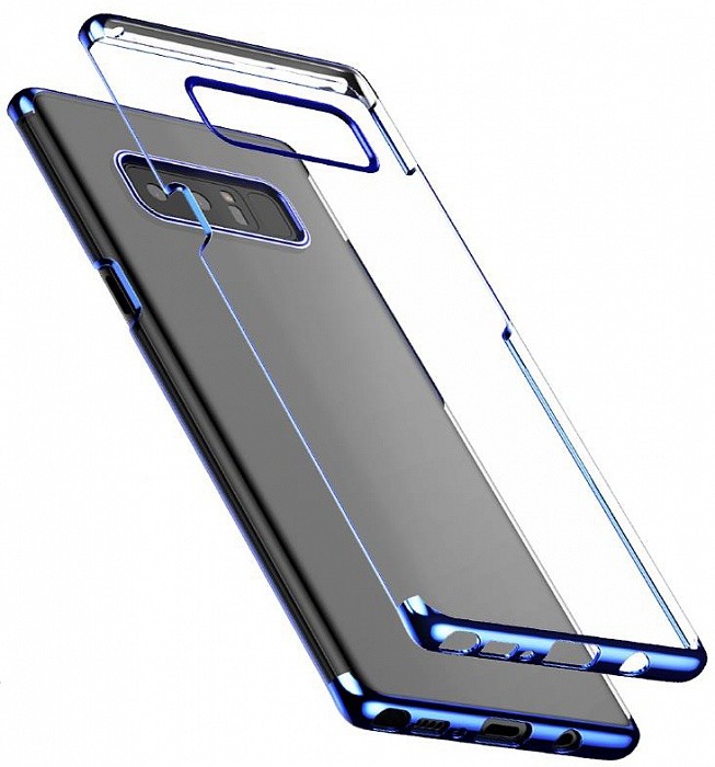 Capa Borda Glitter Para Samsung Galaxy Note 8