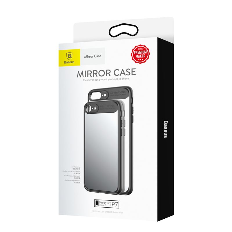 Capa Protetora Baseus Mirror para iPhone 7/8 e 7/8 Plus