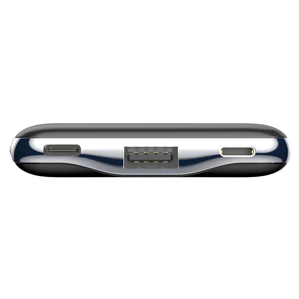 Carregador Portátil Baseus Ultrafino Simbo USB + Type-C 10000mAh 