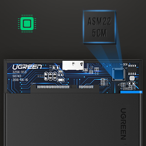 Gabinete/Case USB 3.0 para SATA III HD 2.5 UGREEN