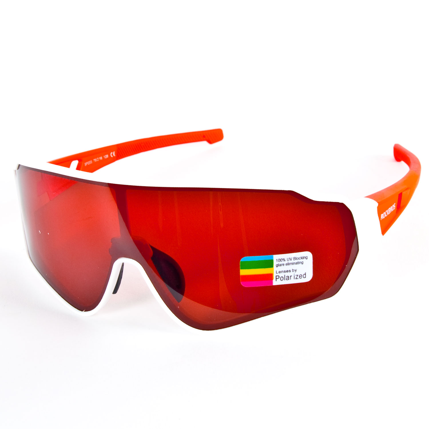 Óculos Esportivo Lente Polarizadas Com Clip De Grau Rockbros