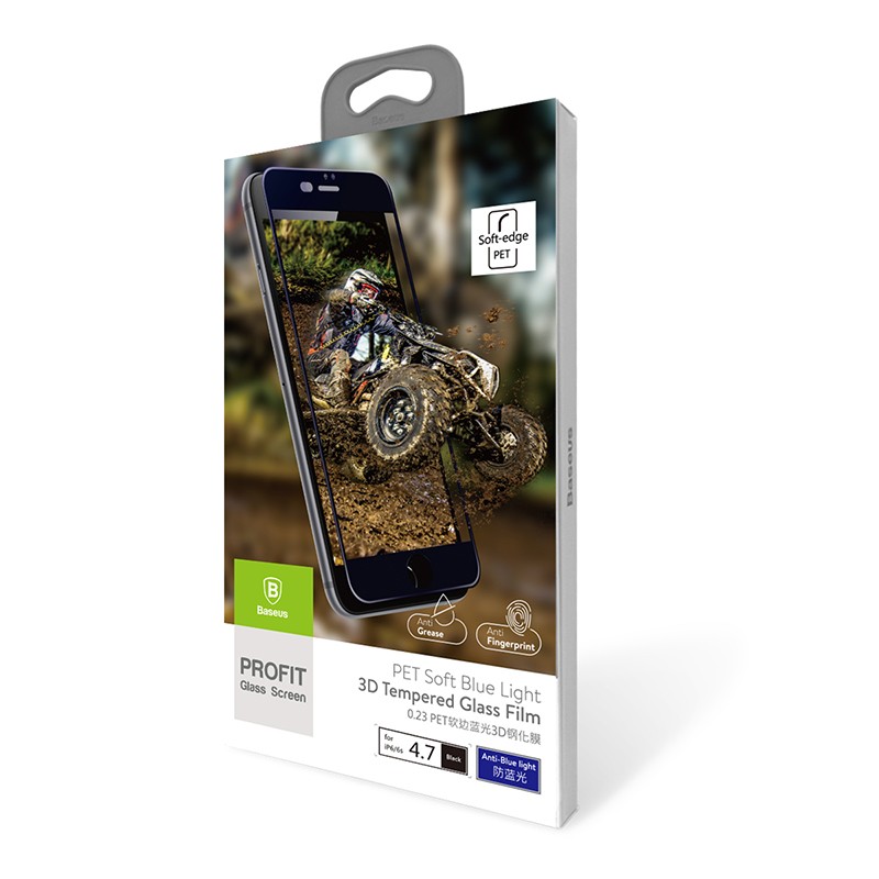 Película Protetora 3d Anti Blue Vidro Temperado iPhone 6/6S/6 Plus/6S Plus