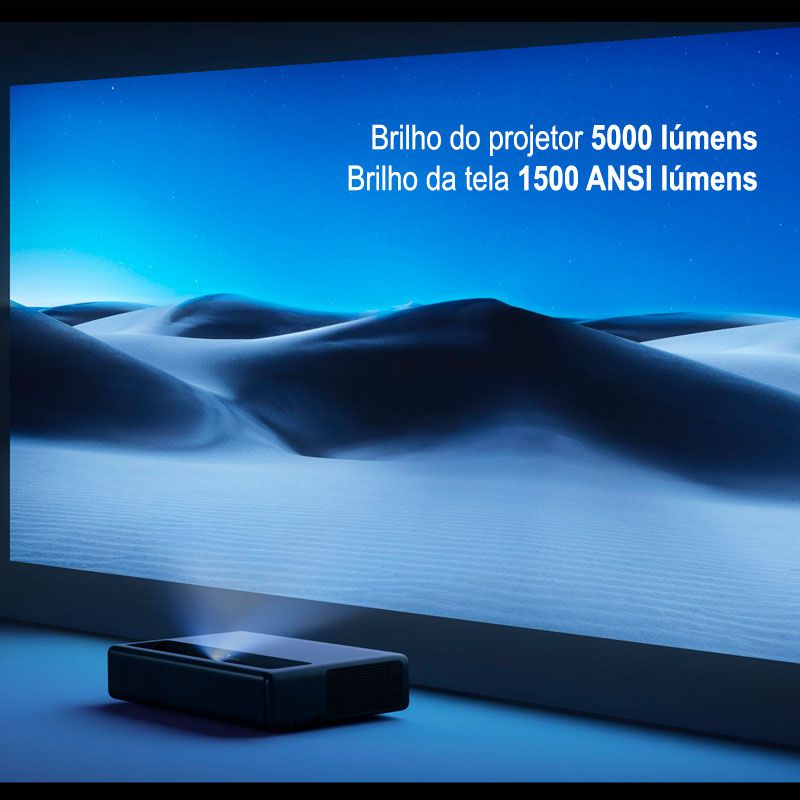 Projetor a Laser Xiaomi Home Cinema 4K 150"