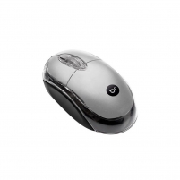 Mouse sem Fio Nano Receptor USB Prata/Preto Bright 1un