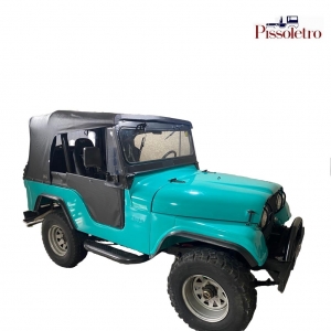 Capota Conversível Preta Jeep Ford Willys CJ5