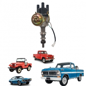 Distribuidor Com Ignição Eletrônica De Jeep / Rural / F 75 / F 100 / Maverick Ford Willys