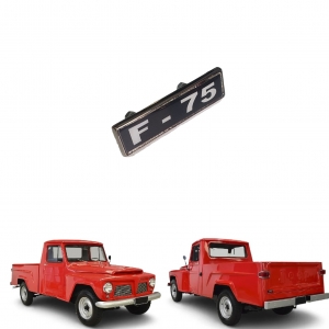 Emblema Pickup F75 Ford Willys