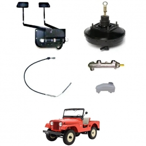Pedaleira Conjunto Completo Jeep Ford Willys De 1955 / 1981