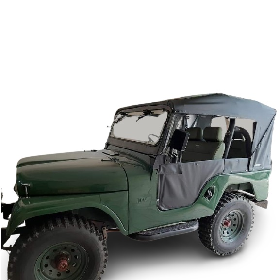 Capota Conversível Preta Jeep Ford Willys CJ5