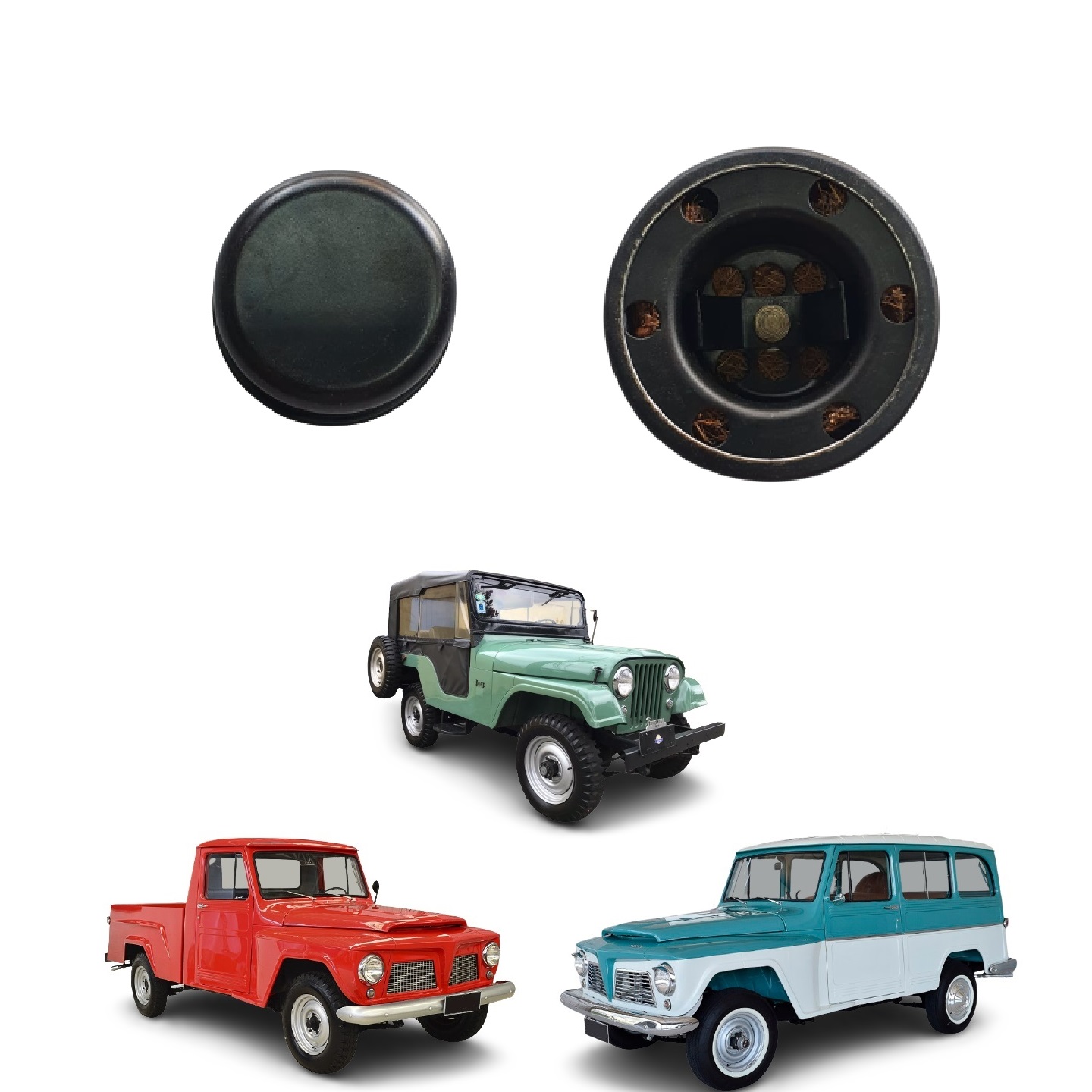 TAMPA DO OLEO DO MOTOR 6 CILINDROS FORD WILLYS JEEP RURAL F75 MAVERICK