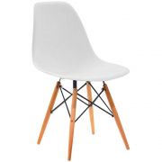 Cadeira Charles Eames Dkr Design Eiffel Wood PW071 Pelegrin