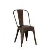 Cadeira Design Modelo Tolix Pelegrin PEL1518 Bronze
