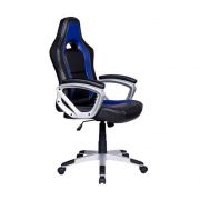 Cadeira Gamer Giratória Preta e Azul League - PEL-3016