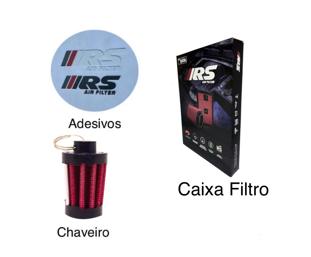 Filtro Esportivo Segunda Geração Inbox Citroen C2 1.6 (VTS) - 2004 a 2010