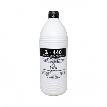 Detergente Desincrustante Ácido L440 1L Para Ar Condicionado - Bezózius