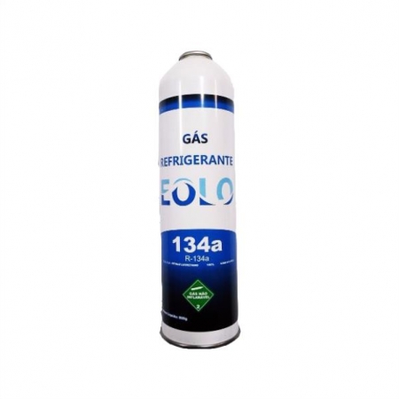 Gás Refrigerante Importado Eolo R134a 800g