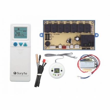 Placa Universal para Ar Condicionado Cassete com Controle - 80150124 - Suryha