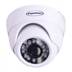 Câmera Segurimax Dome 4 em 1 Full HD Lente Focada (2.0MP | 1080p | 3.6mm | Plástico)