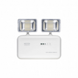 Iluminação de Emergência Segurimax LED 1200 Lúmens COMPACT 2 Faróis