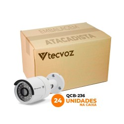 Kit Câmeras Tecvoz Bullet Flex HD QCB-236 Full HD (2.0MP | 1080p | 3.6mm | Metal)